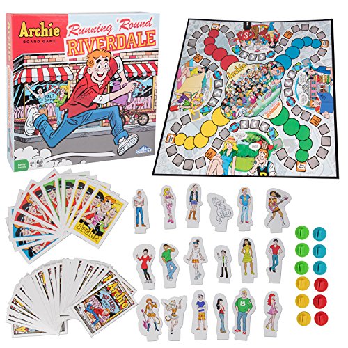 The Archie Comics Board Game - Running 'Round Riverdale - Family Board Game for 2 to 4 Players Ages 7 and up by Outset