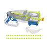 Nerf Hyper Siege-50 Pump-Action Blaster, 40 Hyper Rounds, Eyewear, Up to 110 FPS Velocity, Easy Reload, Holds Up to 50 Rounds