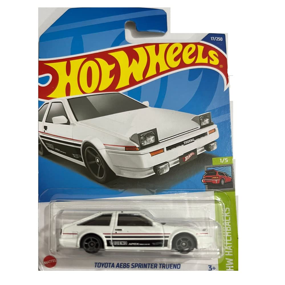 DieCast Hot Wheels Toyota AE86 Sprinter Trueno [White] - 17/250 HW Hatchbacks 1/5