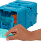 Hot Wheels Toy Car Track Set, Track Builder Ice Crash Playset, 10 Component Parts & 1:64 Scale Vehicle in Stackable Storage Box