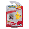 Pokémon Pikachu & Ferkuli Battle Mini Figures Set, 5 cm, from The Battle Figure Pack