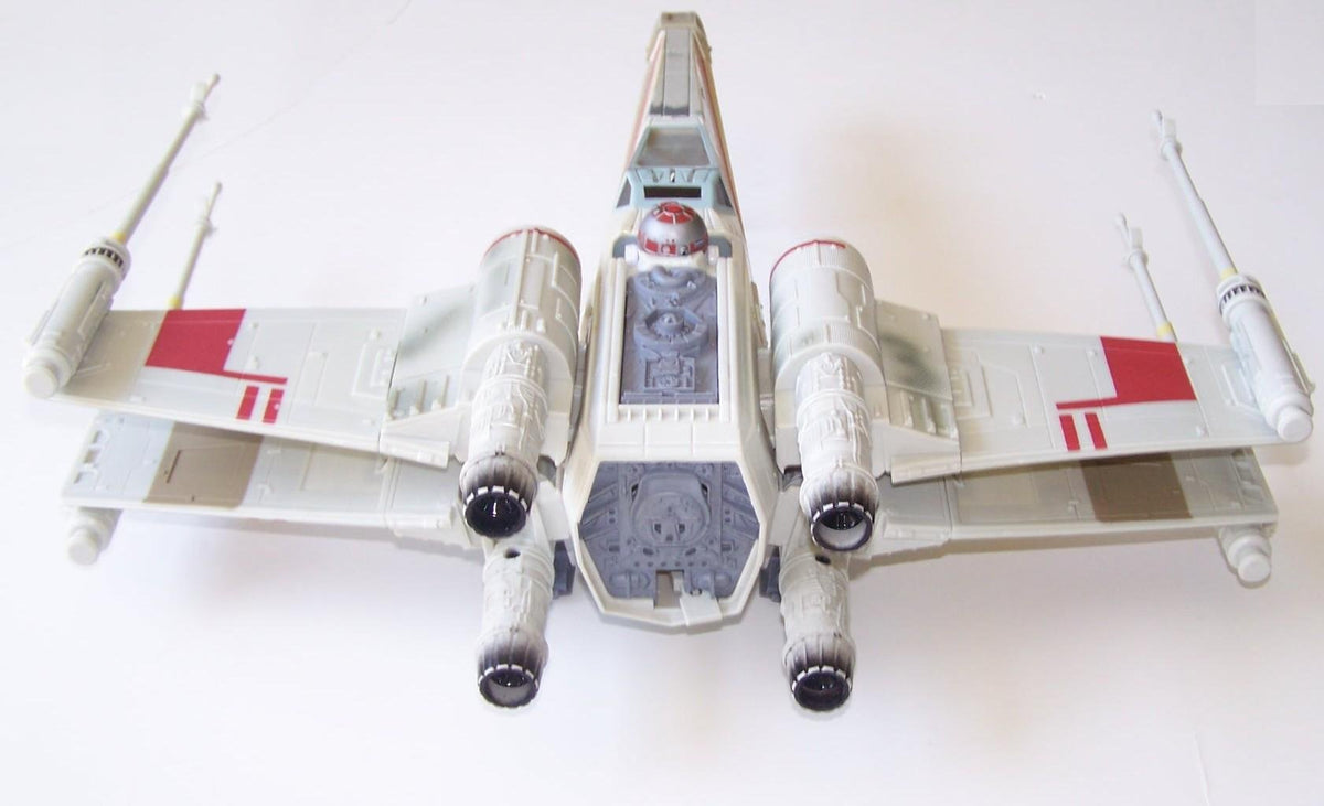 Star Wars Clone Wars The Legacy Collection Exclusive Vehicle X-Wing Fighter with Wedge Antilles and Droid