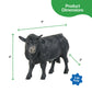Big Country Toys Angus Bull Figurine - Hand-Painted 1:20 Scale Farm Animal Collectible