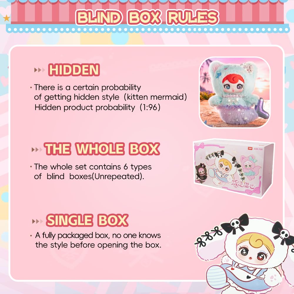 Blind Box Cute Plush Figure Toys Figures Dolls Toy Gift (Single Box)