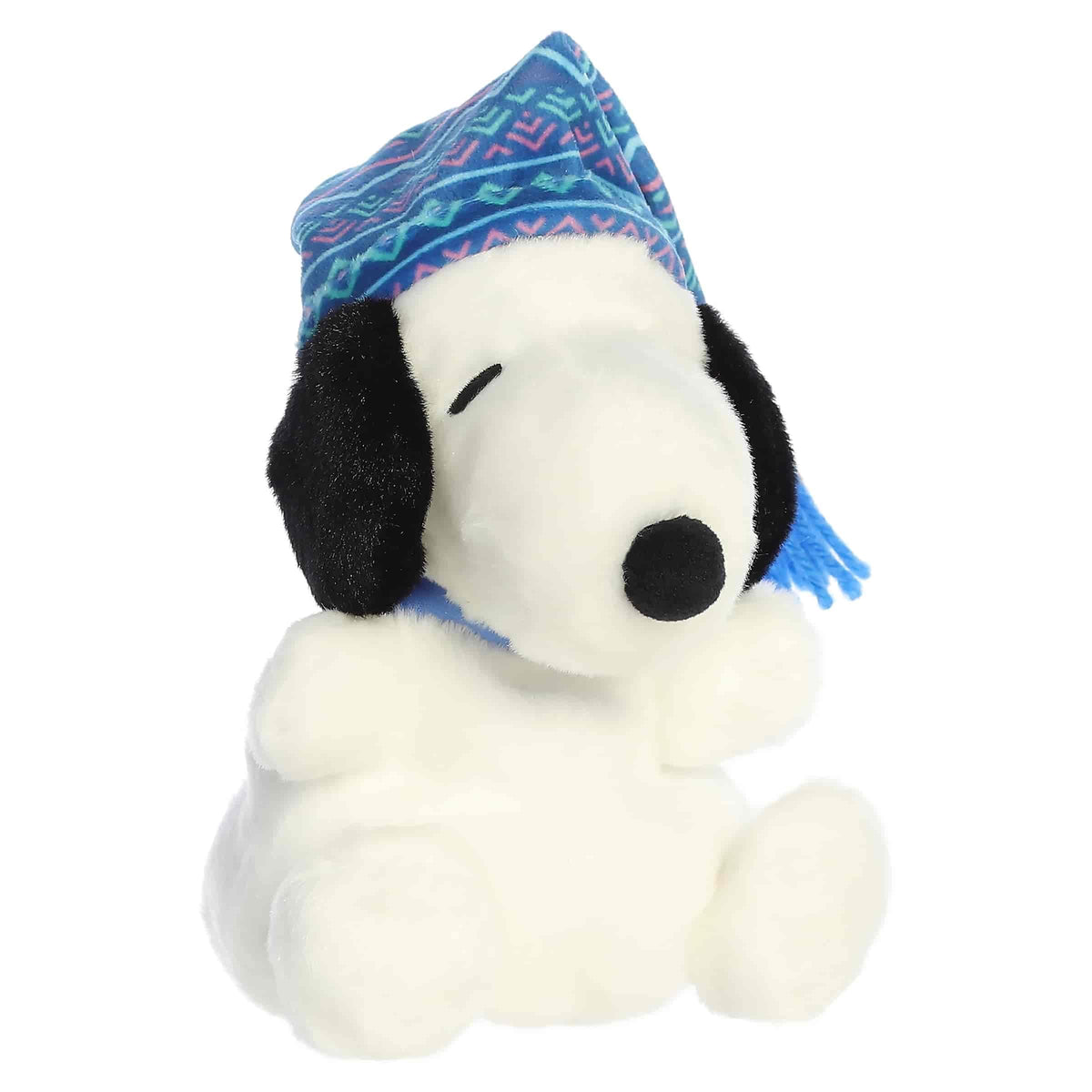 Aurora Peanuts Palm Pals 4.5" I Love Snow Snoopy Festive Plush