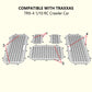 VGEBY1 Crawler Window Mesh, Metal Window Protective Net RC Defender Window Guard for 1/10 RC Crawler Car