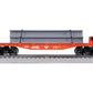 Lionel DC Comics Superman Flatcar, O Gauge Model Train Car with Removable Steel Beams, Man of Steel I-Beam Flatcar, Age 14+