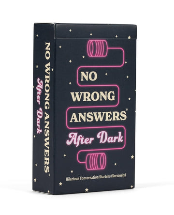 No Wrong Answers After Dark - Hilarious Card Game, Conversation Starter - Fun Activity for Friends, Game or Date Night, Travel, Couples - Great Gift