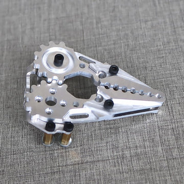 yuenhoang 1PCS Mechanical Robot Arm Silver Metal Mechanical Claw Max Jaw Opening Distance 61mm RC Robotic Paws Gripper Parts for DIY Remote Control