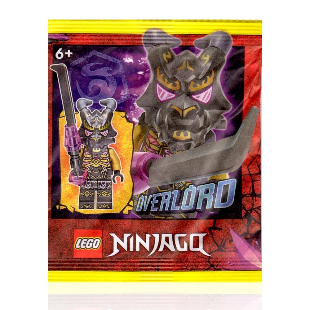 LEGO NINJAGO Crystalized Minifigure - Overlord (Crystal King) with Weapon