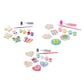 Melissa & Doug Decorate-Your-Own Wooden Magnets Craft Kit Bundle (12 Magnets) - Wood Crafts for Kids, Preschool Toys, and Learning Resources for Ages