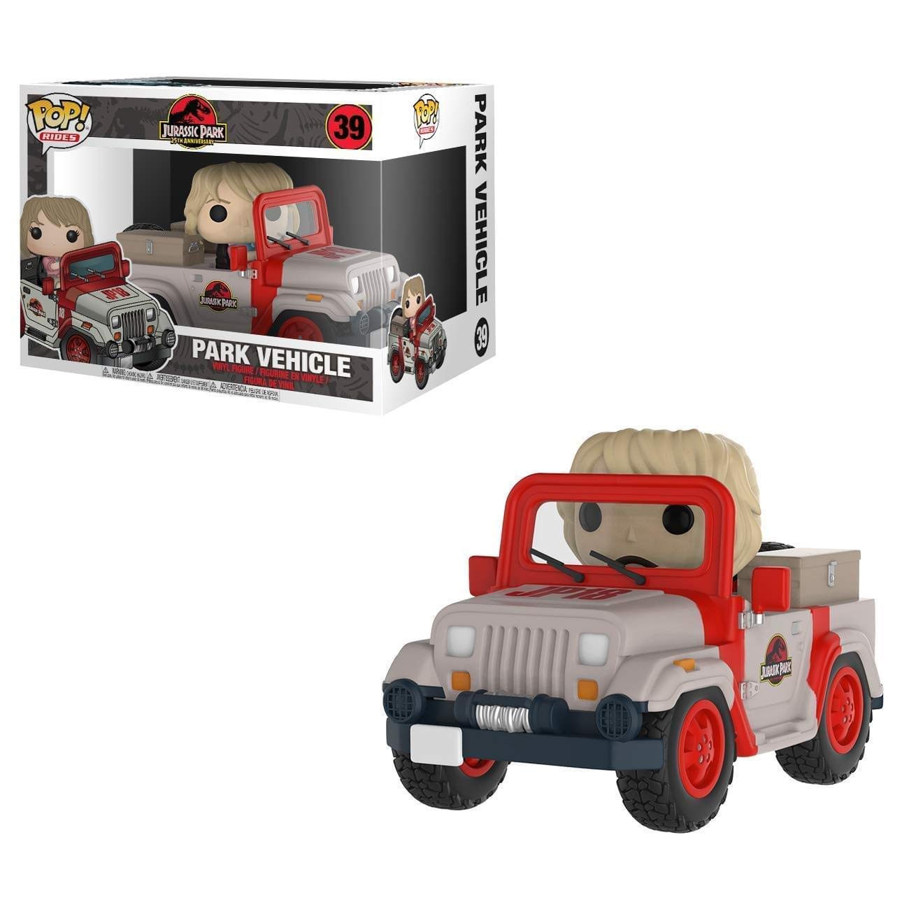 Funko Pop! Rides: Jurassic Park - Park Vehicle
