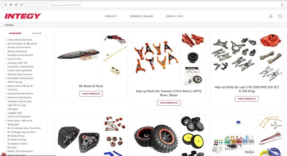Integy Thrust Ball Set for Mini-T, SCT & Mini-Desert Truck MT-025