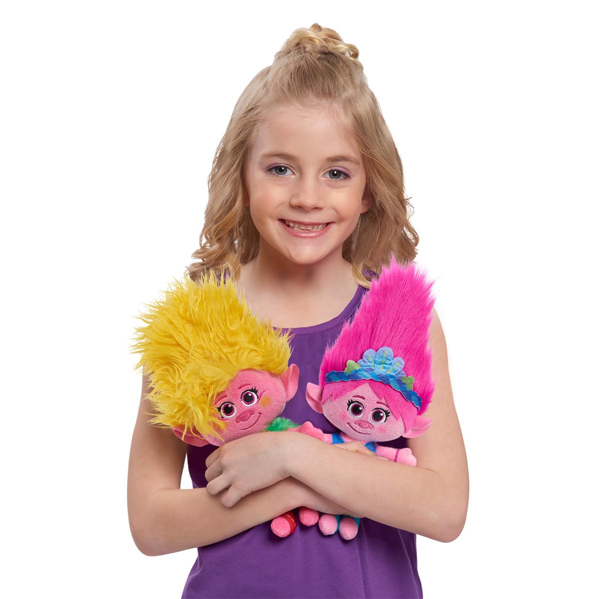 DreamWorks Trolls Band Together Poppy and Viva 8-inch Plush Set