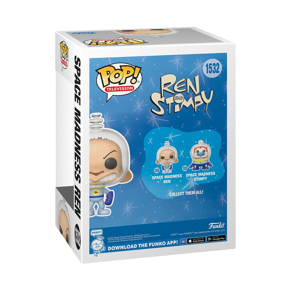 Funko POP! TV: Nick Rewind - Ren (Space Suit) - Nickelodeon Slime