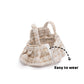 LYBHYQTII Dolls Clothes for 17cm Dolls, Luxury Chic Style 3 Piece Set Including Bow, Dress and Bag High-End Fashion Outfit with Premium Handmade Dolls
