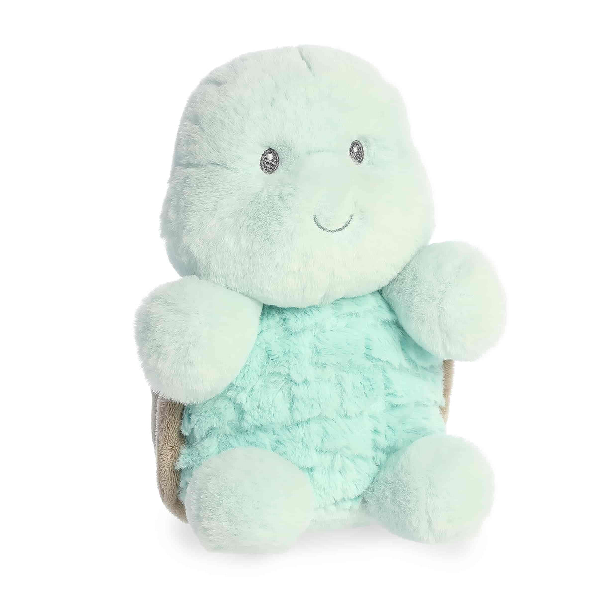 Aurora Ebba Chime 8" Tiny Turtle Adorable Baby Stuffed Animal