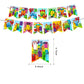Number Birthday Decorations, Number Party Supplies Include Happy Birthday Banner, Cake Topper and Cupcake Toppers, Balloons for Kids Party Decor
