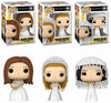 Funko Pop! Friends Wedding Dress Complete Set, Rachel Green Phoebe Buffay Monica Geller, Vinyl Figures #1867-1869, Set of 3