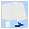 Prilino Trading Card Shipping Protectors, White, 200 Pack