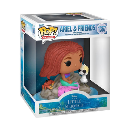 Funko POP! Deluxe: Disney The Little Mermaid - Ariel & Friends - Figurine