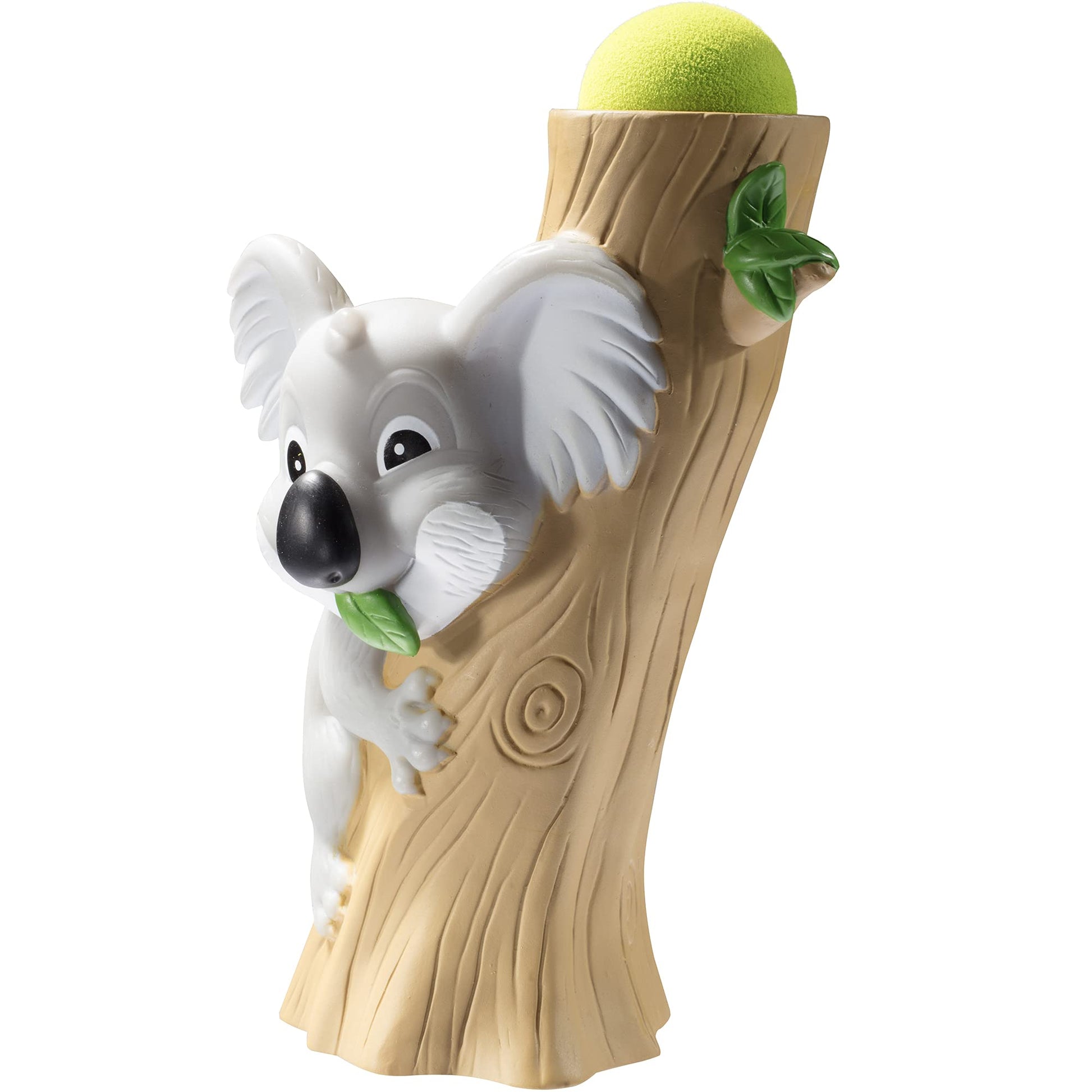 Hog Wild Koala Ball Popper Toy - Includes 4 Soft Foam Balls - Squeeze to Pop Air Powered Balls Up to 20 Feet - Launcher Safe for Indoor/Outdoor Play