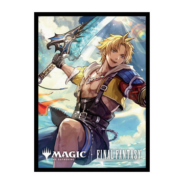 Ultra PRO - Final Fantasy x Universes Beyond Tidus (Commander) 100ct Deck Protector Sleeves for Magic: The Gathering | Trading Card Accessories