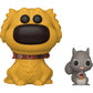 Funko Dug & Squirrel: P o p ! Vinyl Figurine Bundle with 1 Compatible 'ToysDiva' Graphic Protector (1092-57384 - B)
