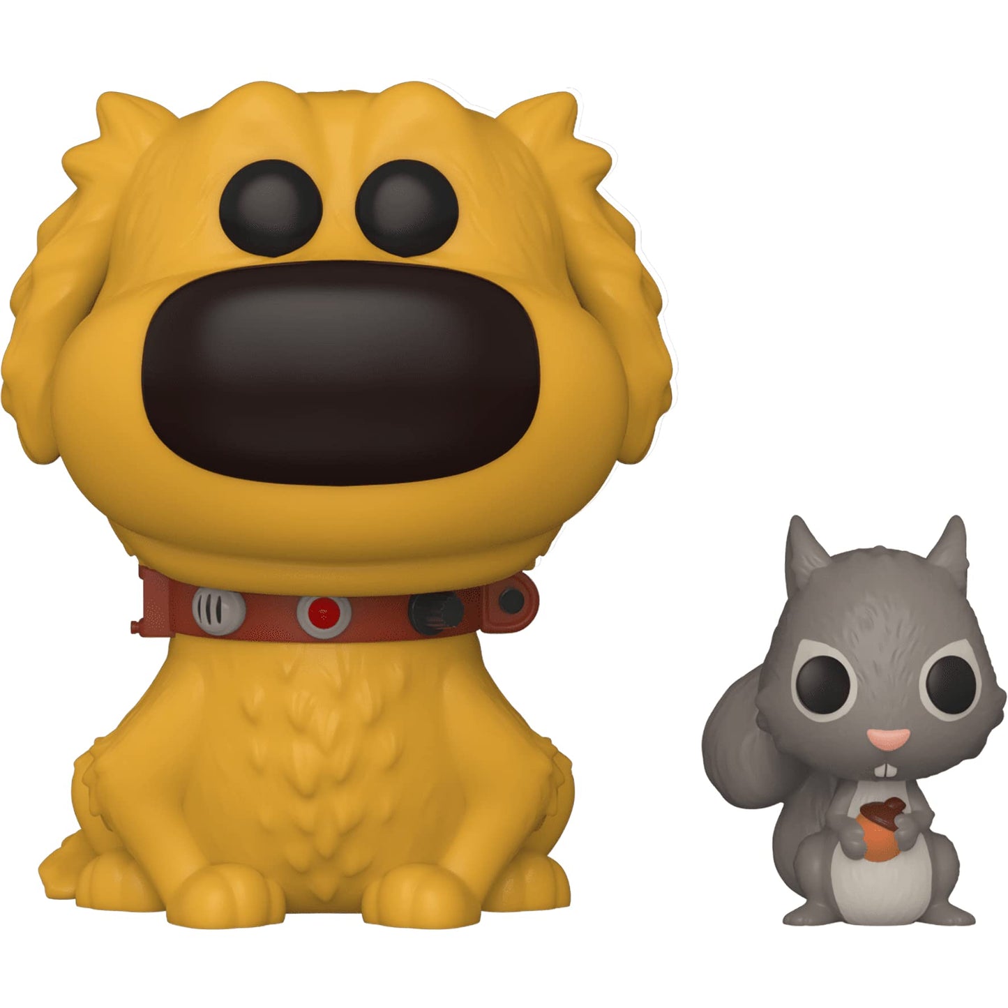 Funko Dug & Squirrel: P o p ! Vinyl Figurine Bundle with 1 Compatible 'ToysDiva' Graphic Protector (1092-57384 - B)