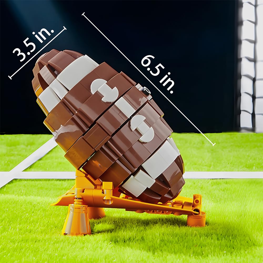 American Football Building Set,Sport Fan Toy for Kids Adults,Education Creator Building-Bricks Kits,Ideas Creative Gift for Football Lovers,Ages