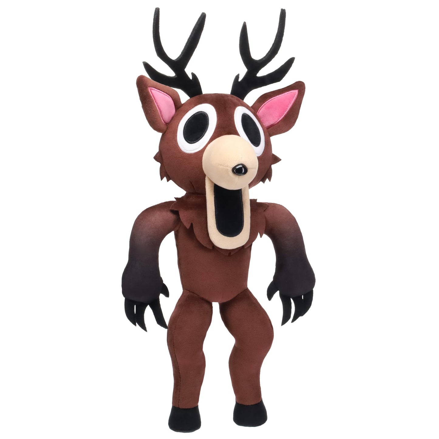PhatMojo 99 Nights in The Forest - 12.5” Deluxe Plush - The Deer - Series 1 - Includes DLC Codes Redeemable on Roblox - Floppy Stuffed Animal Plush