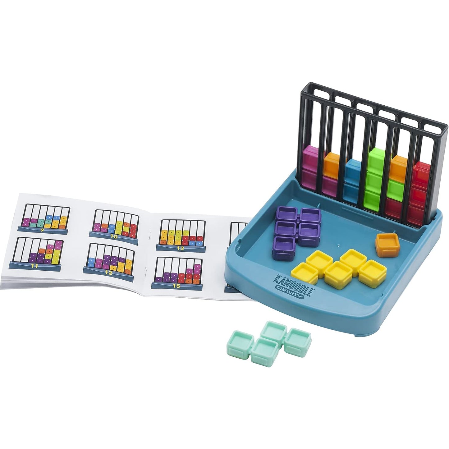 Educational Insights Kanoodle Gravity - 3D Brain Teaser Puzzles for Kids, Spatial Puzzle Games for Adults, Teens and Kids, Problem Solving Toys