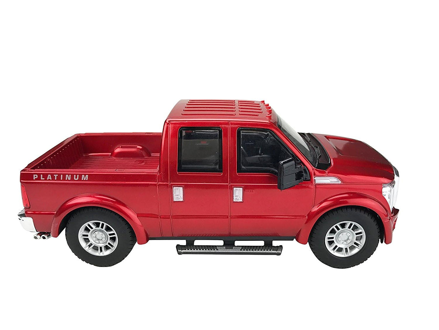 Liberty Imports RC F-350 Super Duty Toy Pickup Truck, Officially Licensed Full Function R/C Radio Remote Control Car Genuine 1:28 Scale Vehicle (Red)