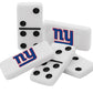 Masterpieces NFL New York Giants Dominoes Game, Collector Edition Double Six, 28 Resin Tiles with Team Logo in Tin, NY Giants Toy Gift, Ages 6+