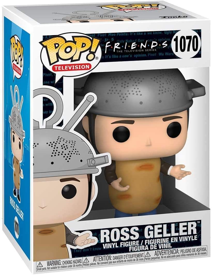 Funko POP Pop! TV: Friends - Ross as Sputnik, 3.75 inches, Multicolor