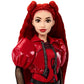 Mattel Disney Descendants: The Rise of Red Fashion Doll & Accessory - Red, Daughter of Queen of Hearts with Movie-Inspired Clothes & Pocket Watch