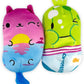 Cats vs Pickles - Swimmy - Key West Kitty, Finely, Willy, & Walter - 4-Pack - 4" Cute Cuddly Collectible Bean Plush Toy - are You Team Cat or Team