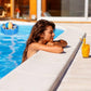 Inflatable Beach Ball in Pool Cooler. - Pool Party Supplies and Decor