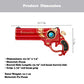 13.75 in Bayoneta - Scarborough Foam Pistol Replica Role Playing Cosplay Costume Halloween Xmas Gift and Collection