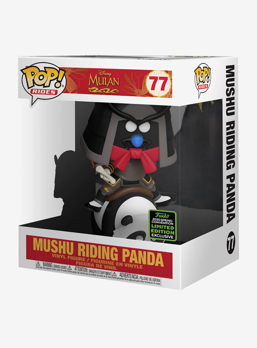 Funko Pop! Mushu Riding Panda ECCC Exclusive