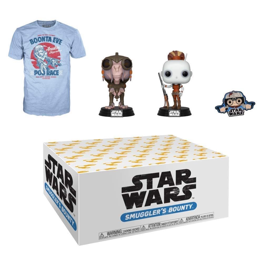 Funko Star Wars Smuggler's Bounty Subscription Box, Podracing Theme, August 2019, Large T-Shirt, Multicolor