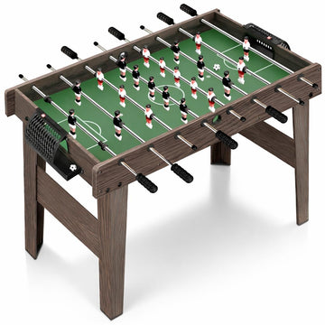SereneLife Competition Sized Foosball Table, Full Size 48in Portable Soccer with Ball for Home, Arcade Game Room, Board Game for Indoor or Outdoor