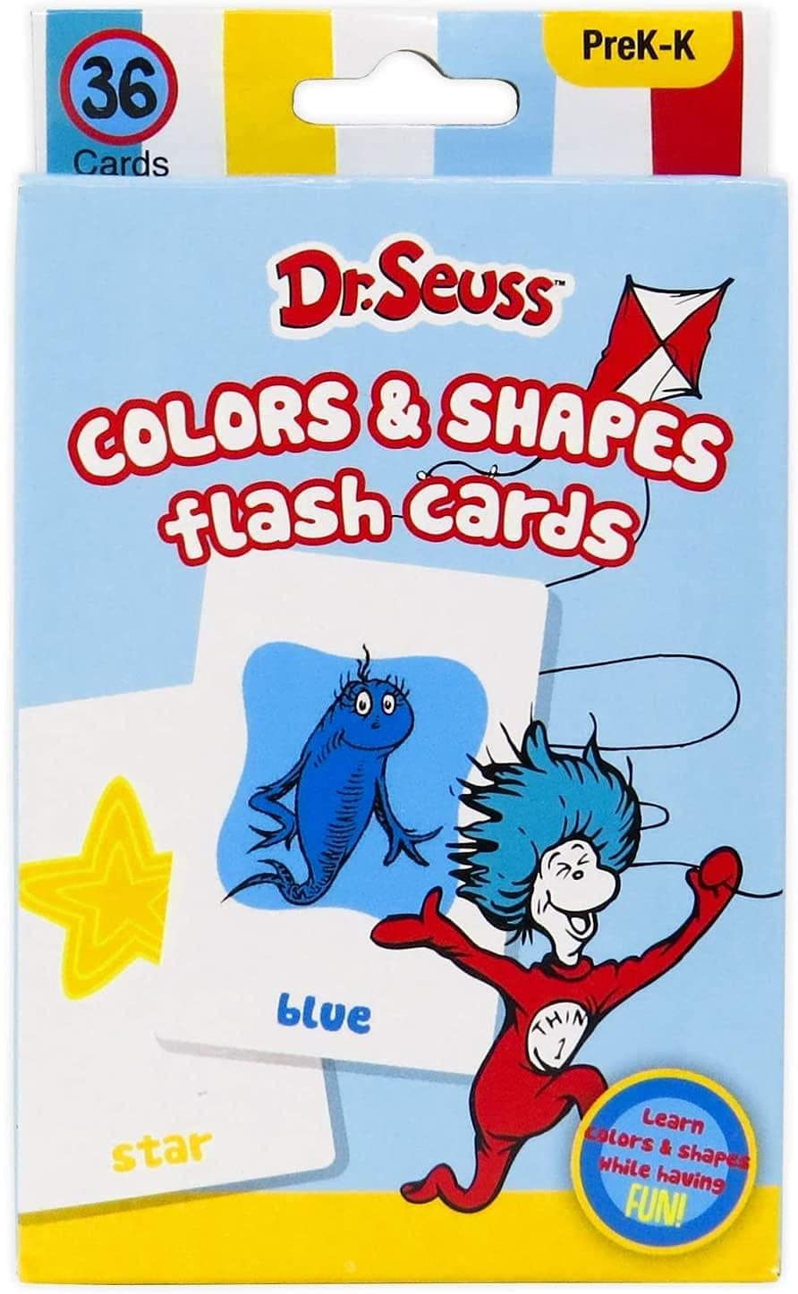 Leap Year Dr. Seuss 4-in-1 Educational Flash Cards Value Pack | Abc's Alphabet, First Words, Colors & Shapes, and Numbers | for PreK to Kindergarten