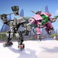 LEGO Overwatch D.Va and Reinhardt 75973 Mech Building Kit with Popular Overwatch Character Minifigures and Buildable Rocket Hammer (455 Pieces)