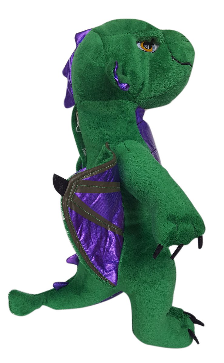 Cuddly Soft 16 inch Stuffed Green Dragon...We Stuff 'em...You Love 'em!