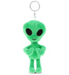 DolliBu Green Alien Cute Accessories - Space Alien Charms for Girls & Boys - 5 Inches