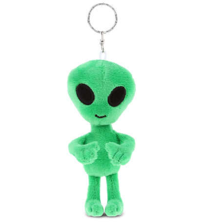 DolliBu Green Alien Cute Accessories - Space Alien Charms for Girls & Boys - 5 Inches