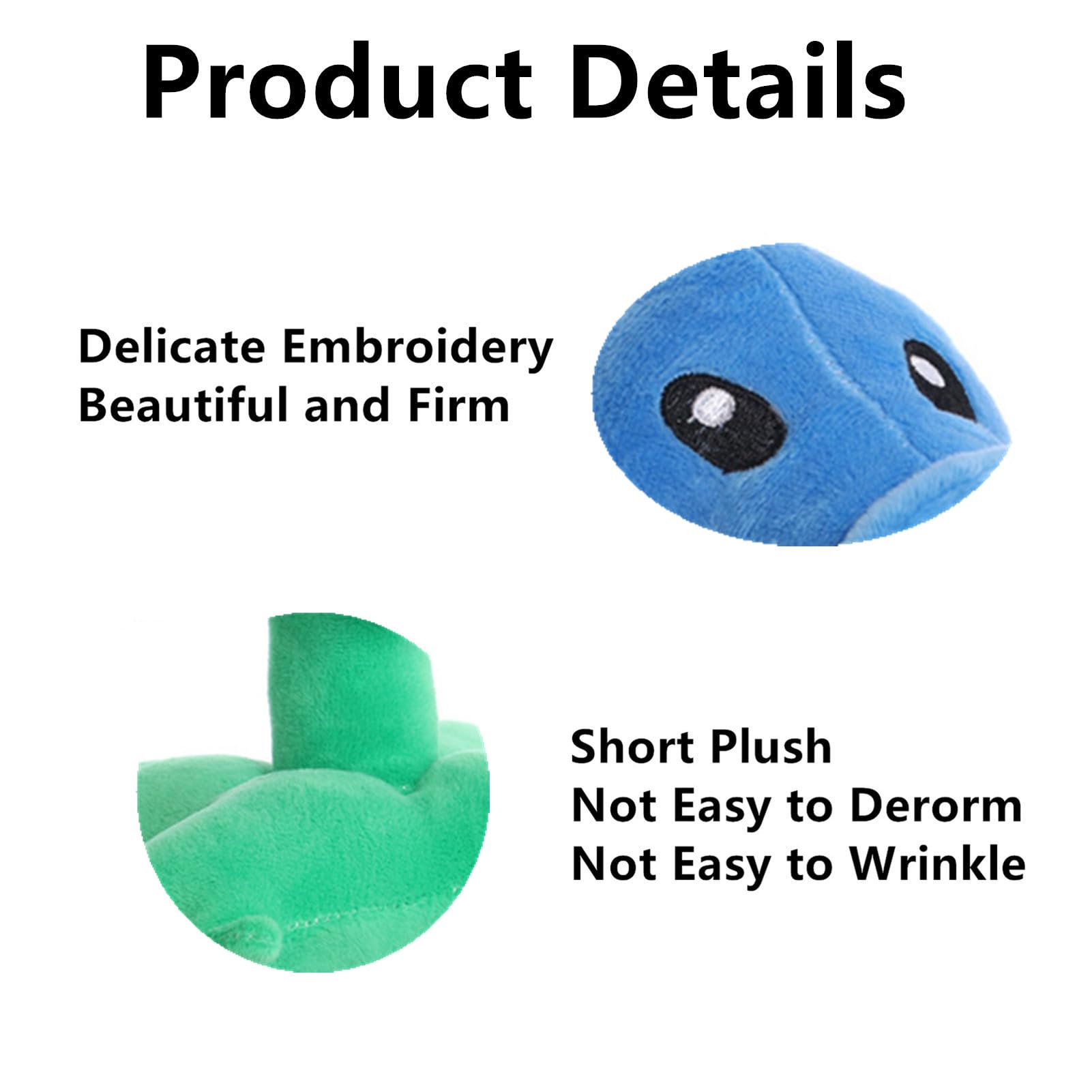 JHESAO 8" Pea Plants and Zombies Peashooter Plush Zombies Toys PVZ Plush 1 2 Stuffed Soft Doll Ice Pea Toy New