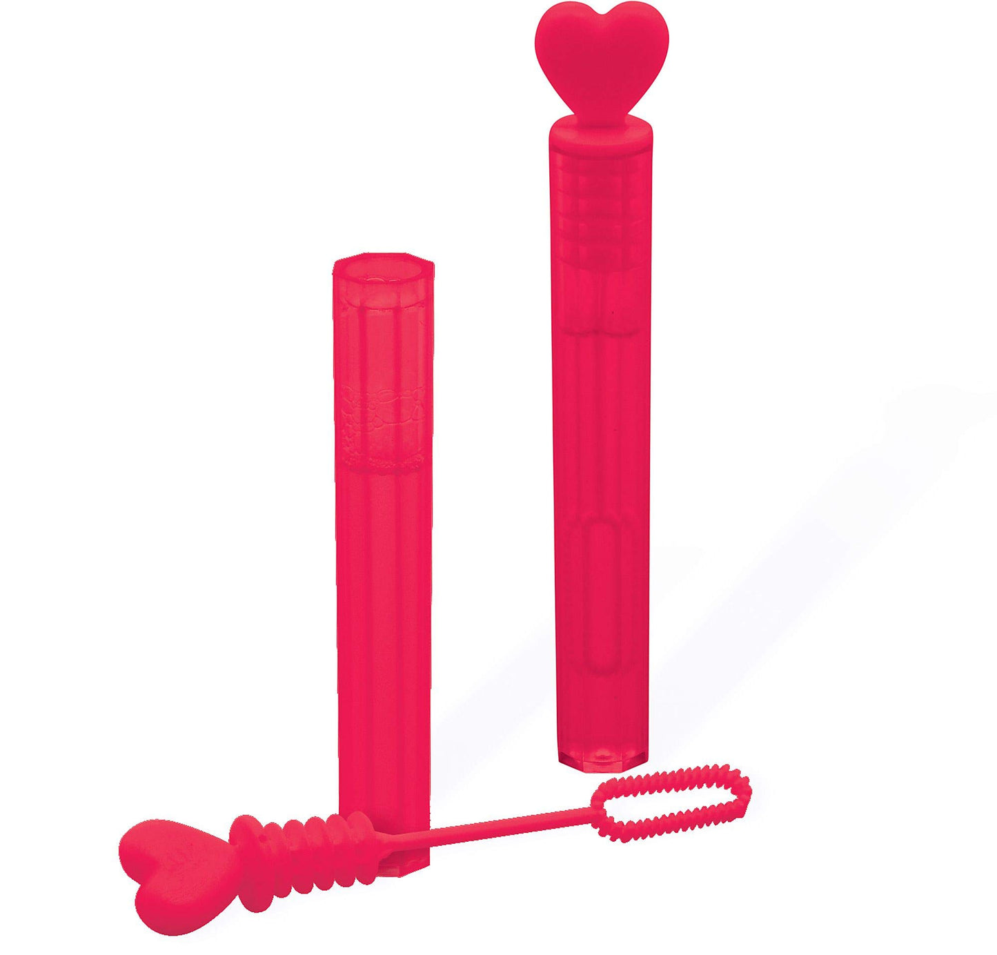 Valentine Mini Bubble Wands - 0.11 oz (10 Count) - Unforgettable Cute Designs - Perfect for Gifts and Party Favors