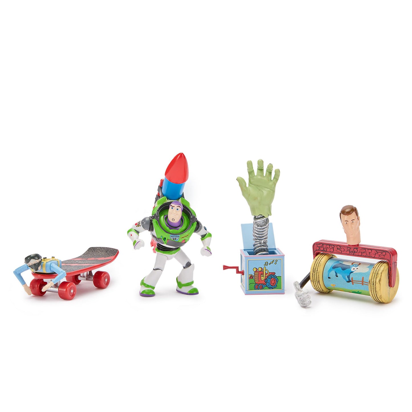 Disney Store Official Sid's Room Figure Set - Toy Story - 8-Piece Fully Sculpted Figures of Sid's Disturbing Creations - Perfect for Fans of Toy Story